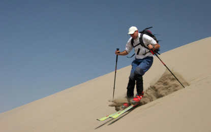 Le ski sur sable